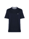 Brunello Cucinelli Cotton T-shirt In Blue