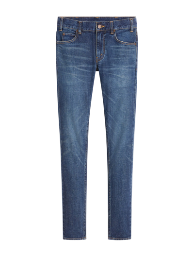 Celine Low Waist Skinny Jeans In Blue