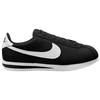 Nike Cortez Leather Sneakers In Black And White In White/black