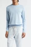 AGNONA CASHMERE & SILK CREWNECK SWEATER