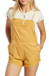 Billabong Wild Pursuit Short Overalls In Wild Honey