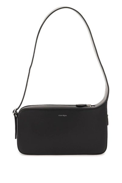 Courrèges Racer Baguette Bag In Black