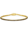 LE VIAN CHOCOLATIER CHOCOLATE DIAMOND TENNIS BRACELET (1-1/6 CT. T.W.) IN 14K GOLD (ALSO AVAILABLE IN ROSE G