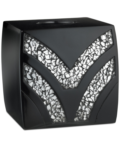 Popular Bath Sinatra Tissue Box In Black