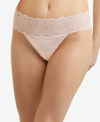 MAIDENFORM SEXY MUST HAVE SHEER LACE THONG UNDERWEAR DMESLT