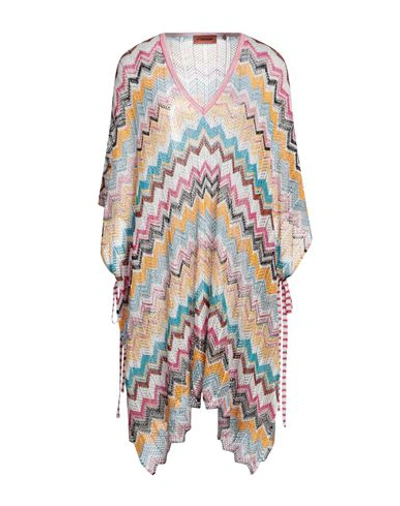 Missoni Woman Mini Dress Ocher Size S Viscose In Yellow