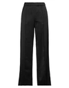 JIL SANDER JIL SANDER WOMAN PANTS BLACK SIZE 8 COTTON