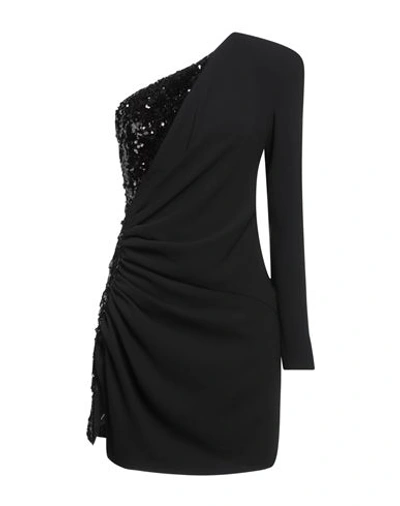 Pinko Woman Mini Dress Black Size 4 Polyester