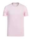 Kangra Cashmere Kangra Man Sweater Pink Size 38 Cotton