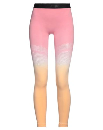 Palm Angels Woman Leggings Pink Size Xs/s Polyamide, Elastane, Polyester