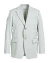 Lanvin Man Blazer Light Green Size 42 Wool In Green
