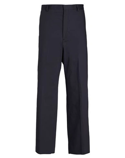 8 By Yoox Cotton Blend Wide Leg Pants Man Pants Charcoal Size 36 Cotton, Polyamide, Elastane In Grey