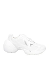 GIVENCHY GIVENCHY WOMAN SNEAKERS WHITE SIZE 6 TEXTILE FIBERS