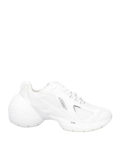 Givenchy Woman Sneakers White Size 8 Textile Fibers