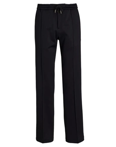 8 By Yoox Drawstring Wide Trousers Man Pants Black Size 34 Polyamide, Cotton