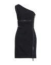 Dsquared2 Woman Mini Dress Black Size 4 Polyester, Polyurethane In Black