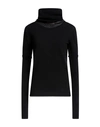 Le Twins Woman Sweater Black Size L Wool, Cashmere