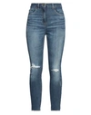 Elisabetta Franchi Woman Jeans Blue Size 26 Cotton, Elastane In Blue