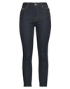 Versace Jeans Couture Woman Denim Pants Blue Size 31 Cotton, Elastane In Blue