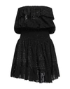 Cc By Camilla Cappelli Woman Mini Dress Black Size 8 Cotton