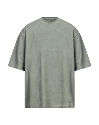 Novemb3r Man T-shirt Green Size L Cotton