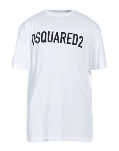 Dsquared2 Dsquared Man T-shirt In White