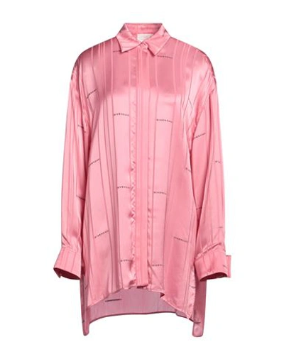 Givenchy Woman Shirt Pink Size 4 Viscose, Polyester