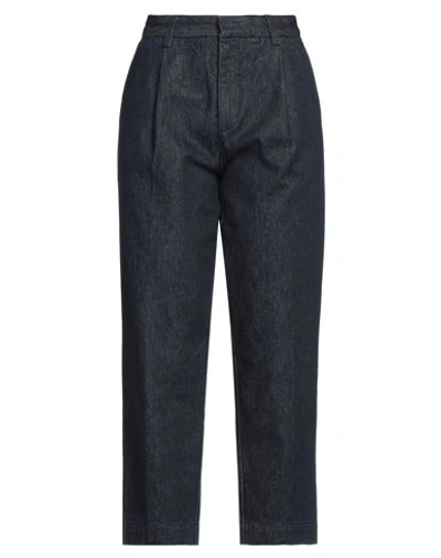 Roy Rogers Roÿ Roger's Woman Jeans Midnight Blue Size 31 Cotton, Lyocell, Elastane