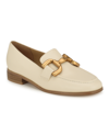 Nine West Lilma Loafer In Cream - Faux Leather