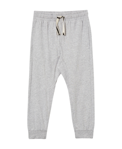 Cotton On Kids' Toddler And Little Boys Matty Lightweight Pants In Fog Gray Marle