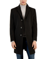 NAUTICA MEN'S REGULAR-FIT CAMBER WOOL-BLEND OVERCOAT