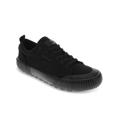 Levi's Women's Emma Platform Sneaker Shoe In Black Mono