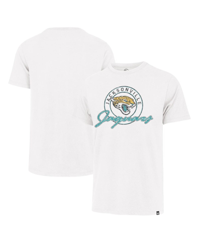 47 Brand Men's ' White Distressed Jacksonville Jaguars Ring Tone Franklin T-shirt