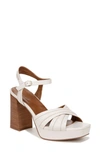 27 Edit Naturalizer Jaime Ankle Strap Platform Sandal In Warm White Leather