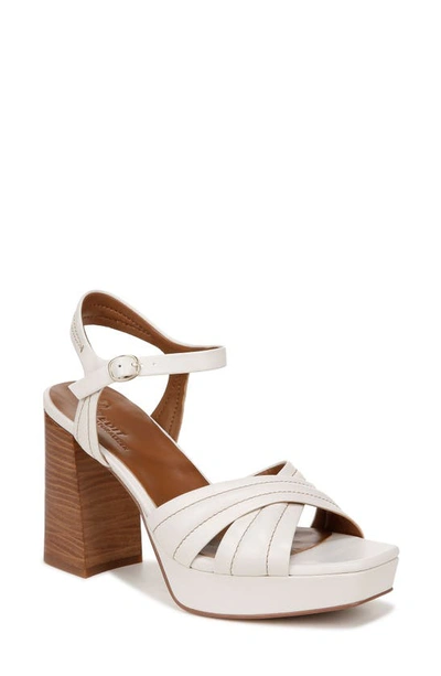 27 Edit Naturalizer Jaime Ankle Strap Platform Sandal In Warm White Leather