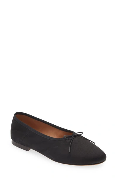 Mansur Gavriel Dream Ballerina Flat In Black-black