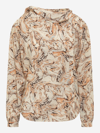 Isabel Marant Tiphaine Shirt In Beige