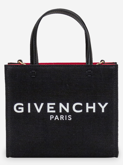 Givenchy Mini G Handbag In Black