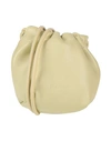 Jil Sander Woman Cross-body Bag Light Green Size - Leather