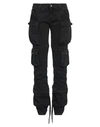 Attico Essie Flared Cargo Pants In Black