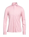 100 Hands Man Shirt Pink Size 17 Cotton