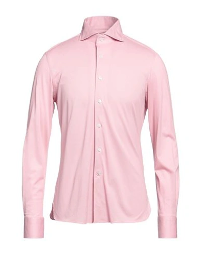 100 Hands Man Shirt Pink Size 17 Cotton