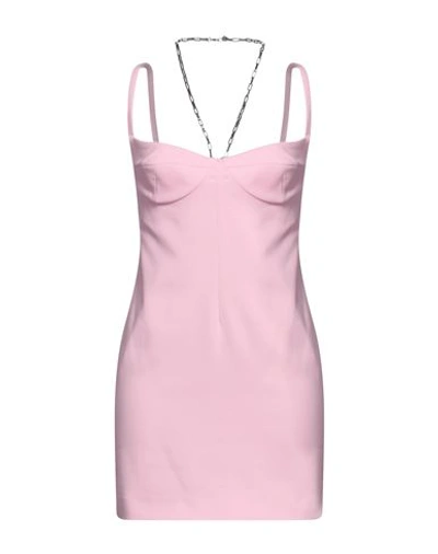 Attico The  Woman Mini Dress Pink Size 8 Viscose, Elastane