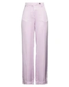 N°21 Woman Pants Lilac Size 4 Viscose In Purple