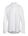 Bagutta Man Shirt Off White Size 15 ½ Cotton In Off White