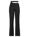 Rohe Róhe Woman Pants Black Size 10 Polyester, Wool, Elastane In Black