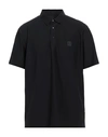 Duno Man Polo Shirt Black Size Xxl Polyamide, Elastane
