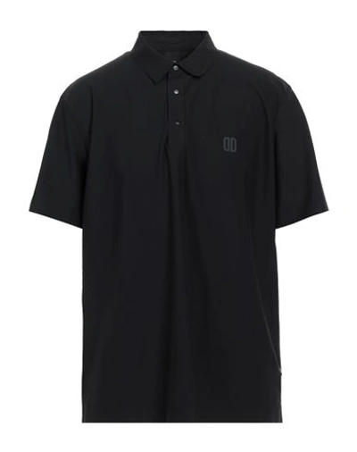 Duno Man Polo Shirt Black Size Xl Polyamide, Elastane
