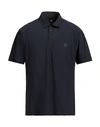 Duno Man Polo Shirt Midnight Blue Size Xl Polyamide, Elastane In Grey