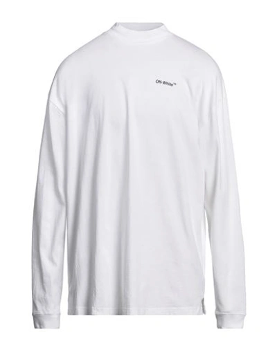 Off-white Man T-shirt White Size M Cotton
